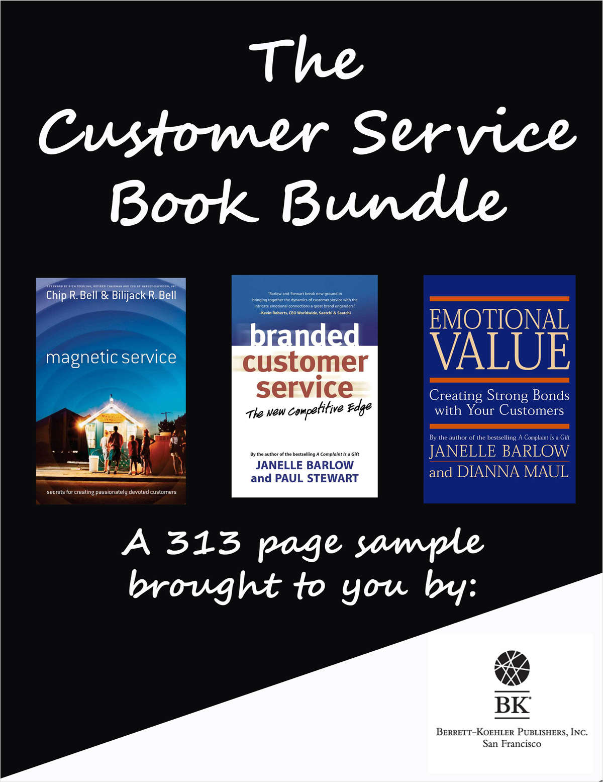 The Customer Service Book Bundle -- A 313 Page Sample from Berrett-Koehler