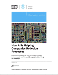 How AI Is Helping Companies Redesign Processes