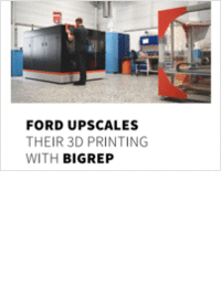 Ford Cuts Manufacturing Lead Times by 94% Using 3D Printing