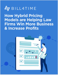 How Hybrid Pricing Models Are Helping Law Firms Win More Business & Increase Profits