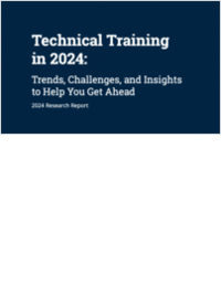 REPORT: Technical Training in 2024   The state of the workforce & training from the perspective of hundreds of manufacturing & operations leaders