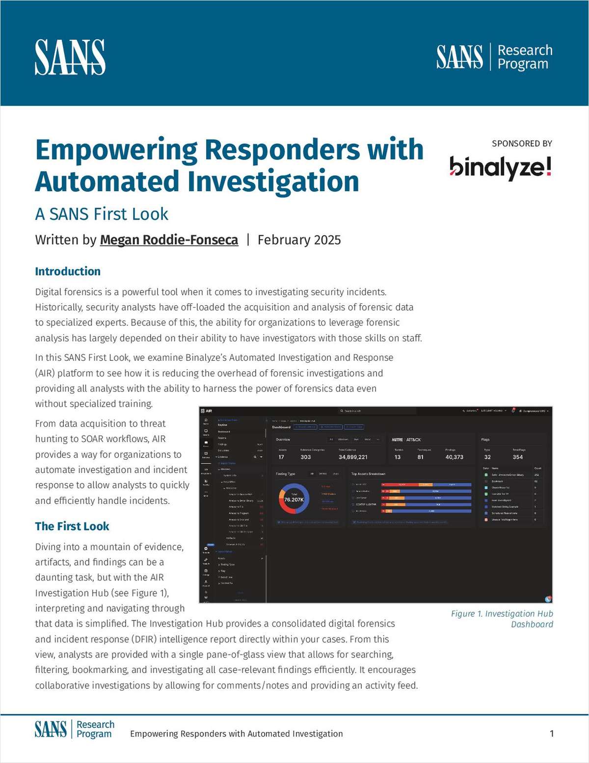 Empowering Responders with Automated Investigation - A SANS First Look