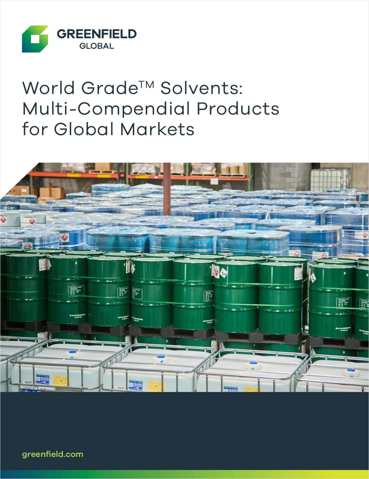 World Grade™ Solvents: Multi-Compendial Products for Global Markets