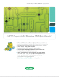 ddPCR™ Supermix for Residual DNA Quantification
