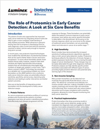 The Role of Proteomics in Early Cancer Detection: A Look at Six Core Benefits
