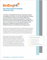 Recruiting Strategy Tips for 2015