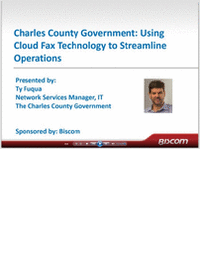 Save 40% or More Over Traditional Faxing With Biscom's Cloud Fax Solution -- A Customer Success Story