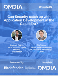 Can Security catch up with Application Development in the Cloud Era?