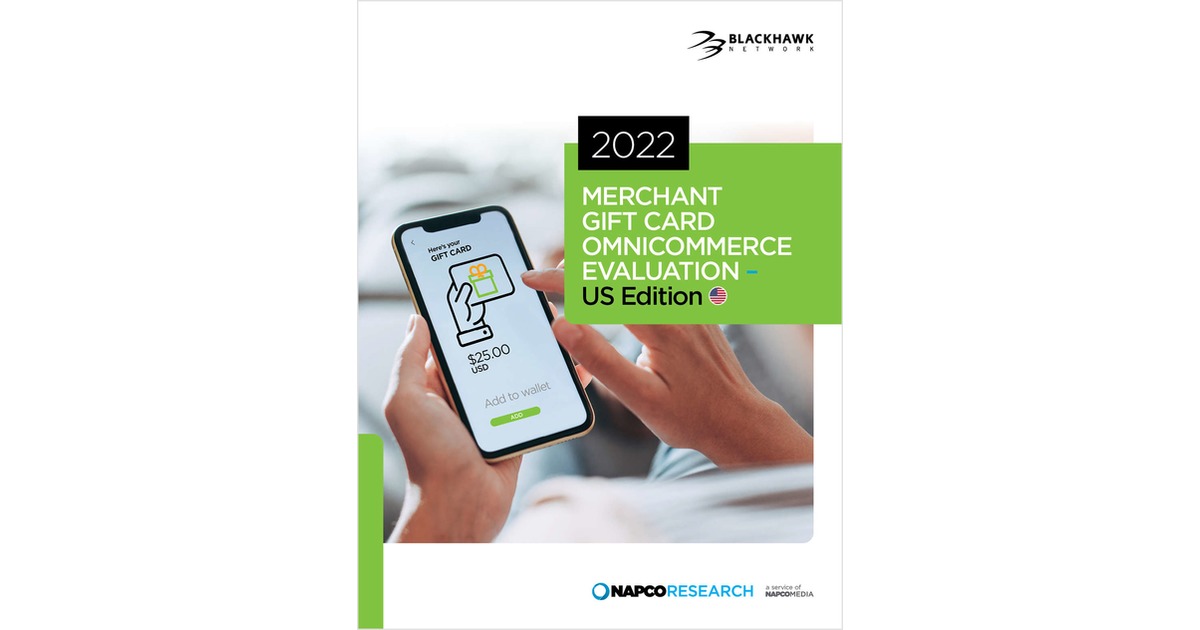 2022 Merchant Gift Card Omnicommerce Evaluation - US Edition