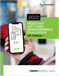 2022 Merchant Gift Card Omnicommerce Evaluation - UK Edition