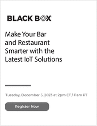Make Your Bar and Restaurant Smarter with the Latest IoT Solutions