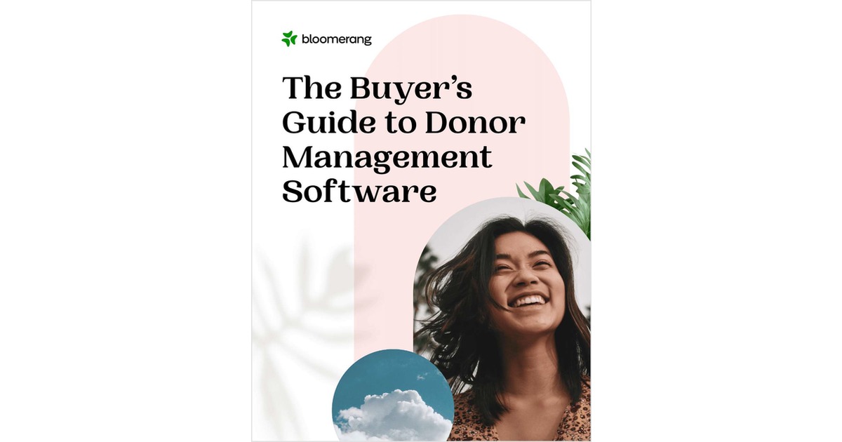Buyer's Guide to Donor Management Software