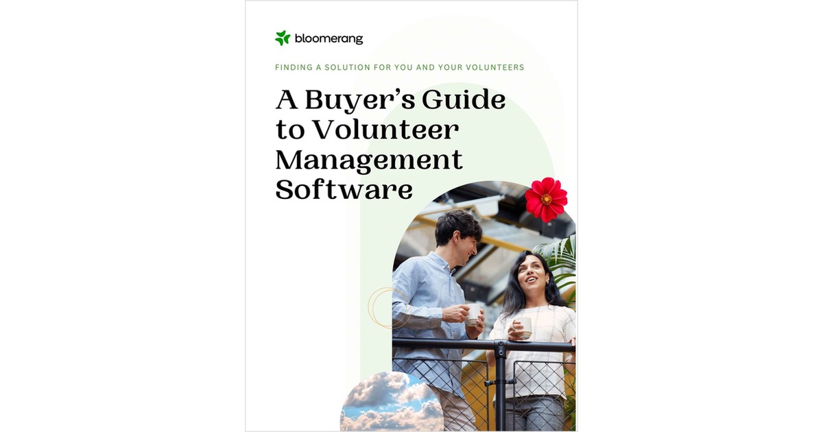 The Buyer's Guide to Volunteer Management Software
