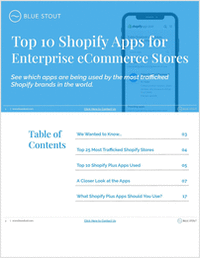 Top 10 Shopify Apps for Enterprise eCommerce Stores