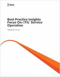 Best Practice Insights:  ITIL® Service Operation