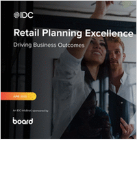 IDC InfoBrief: Retail Planning Excellence