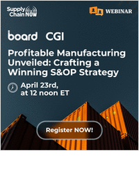 Profitable Manufacturing Unveiled: Crafting a Winning S&OP Strategy