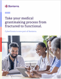 Take your medical grantmaking process from fractured to functional