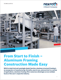 From Start to Finish -- Aluminum Framing Construction Made Easy