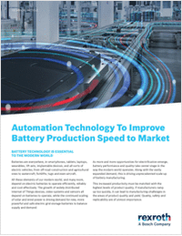 Integrated Automation To Improve Battery Production