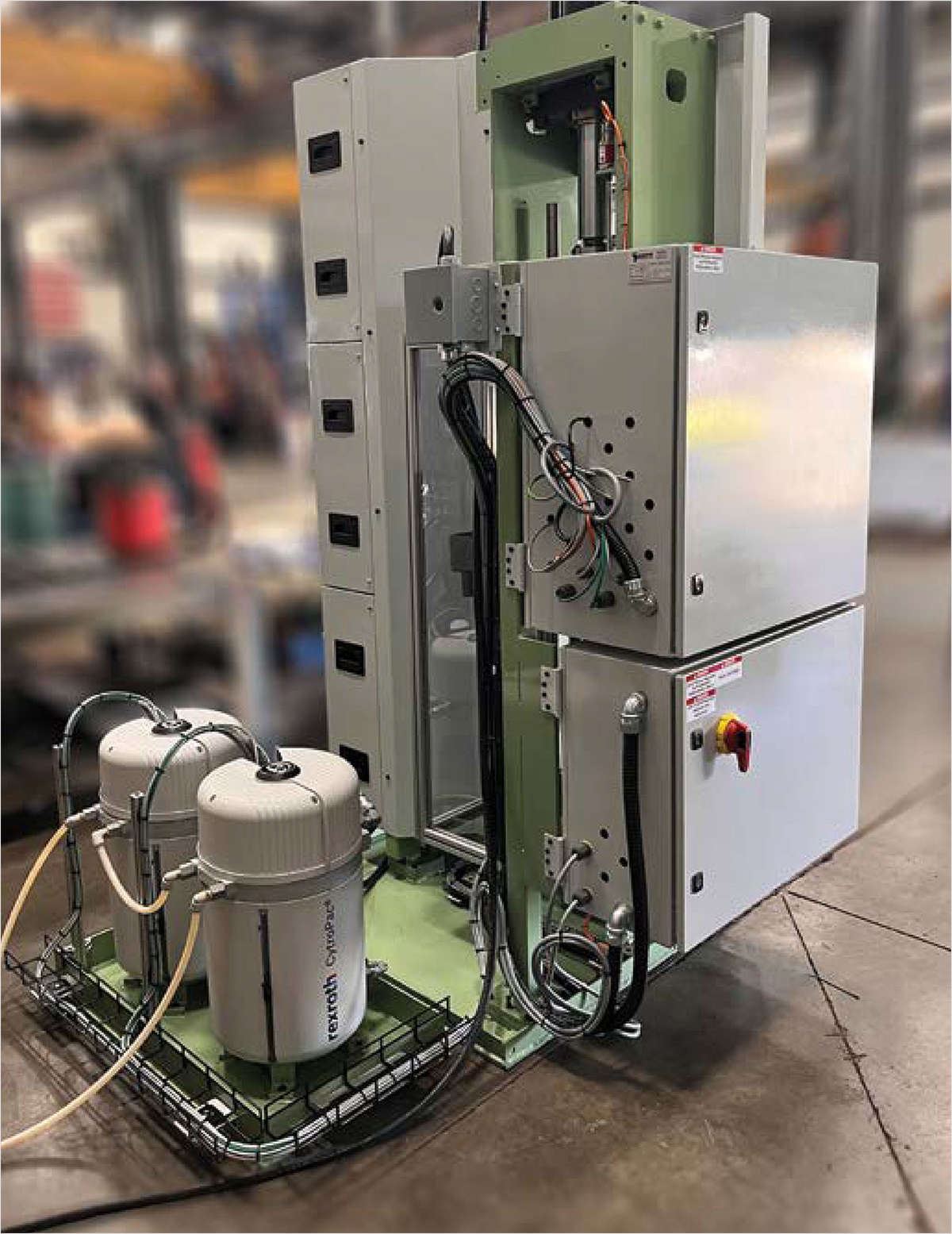 Gasbarre Succeeds with Bosch Rexroth's CytroPac for a Quiet, Compact, and Efficient Solution.