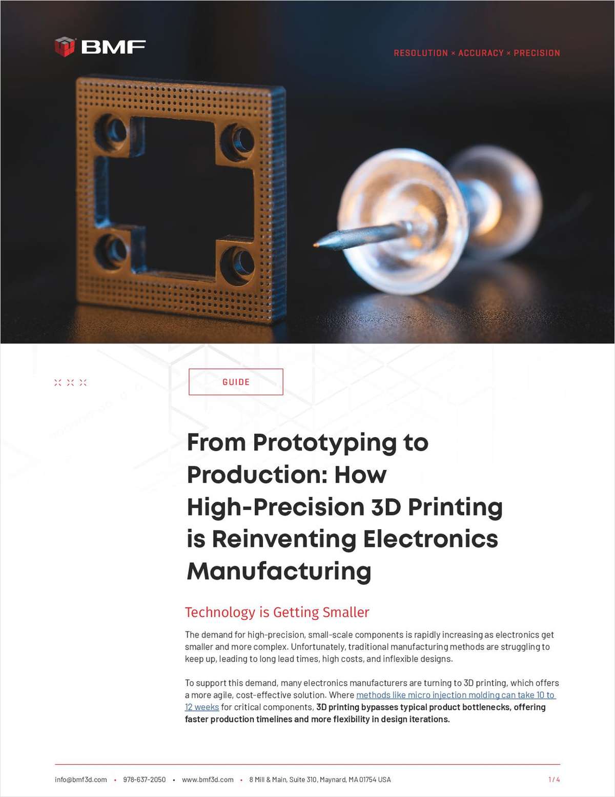 From Prototyping to Production: How High-Precision 3D Printing is Reinventing Electronics Manufacturing 