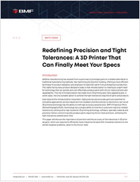 Redefining Precision and Tight Tolerances: A 3D Printer That Can Finally Meet Your Specs
