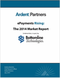 ePayments Rising: The 2014 Market Report on B2B Payments