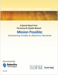 Mission Possible: Overcoming Hurdles to Electronic Payments