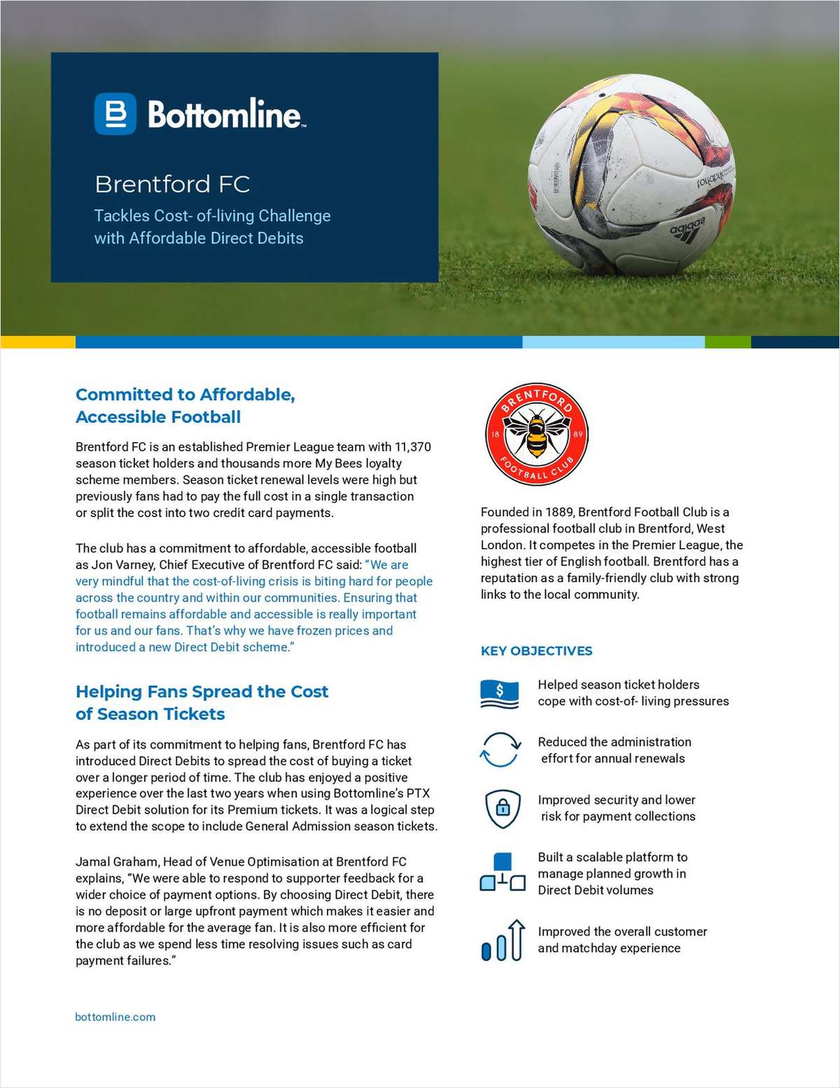 Brentford FC Tackles Cost of-Living Challenge