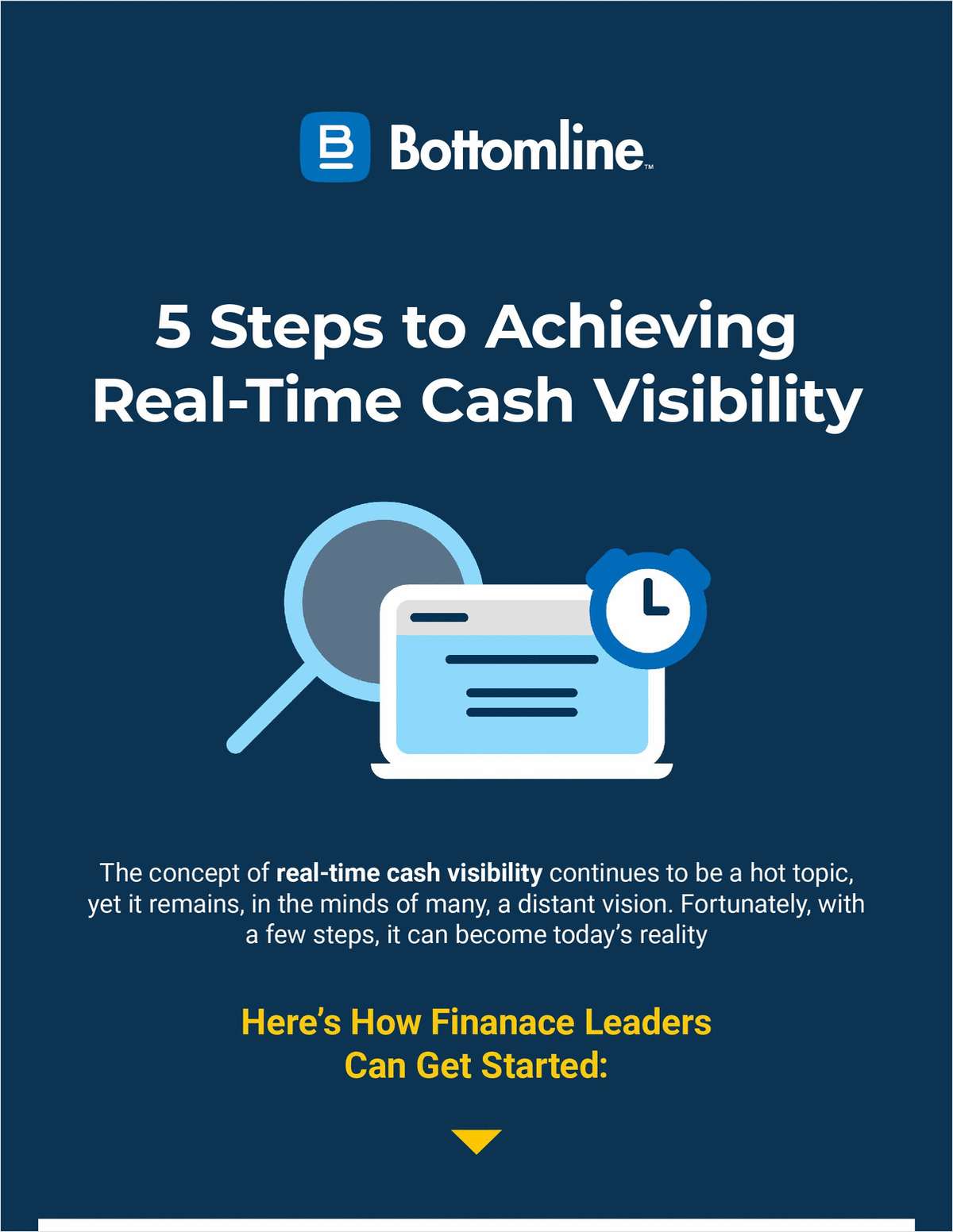 5 Steps to Achieving Real-Time Cash Visibility