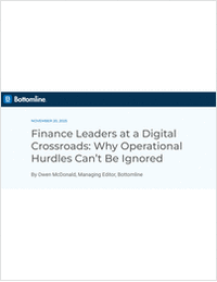 Finance Leaders at a Digital Crossroads