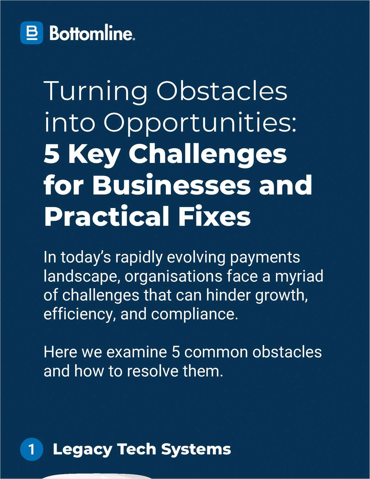 Turning Obstacles into Opportunities