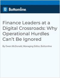 Finance Leaders at a Digital Crossroads