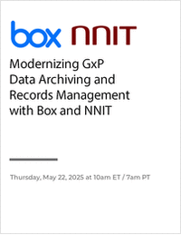 Modernizing GxP Data Archiving and Records Management with Box and NNIT
