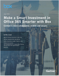 Gartner + Box O365: Make a Smart Investment in Office 365 Smarter