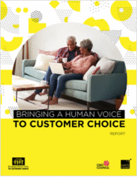 Bringing a Human Voice to Customer Choice - Rededicating Marketing to Serve the People in Front of the Data