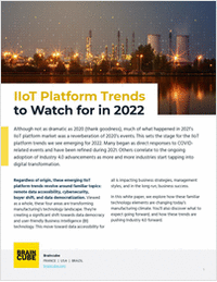 IIoT Platform Trends for Manufacturing in 2022