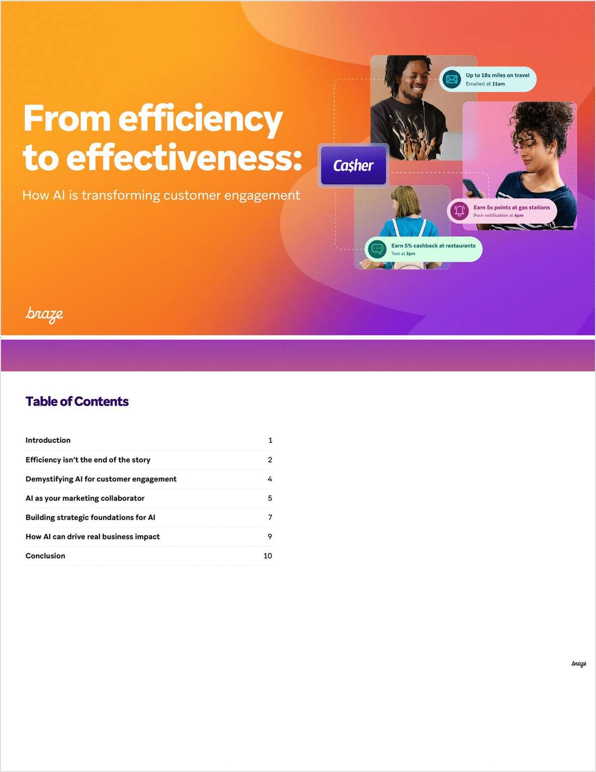 From efficiency to effectiveness