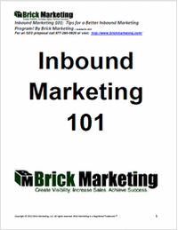 Inbound Marketing 101: Tips for a Better Inbound Marketing Program!