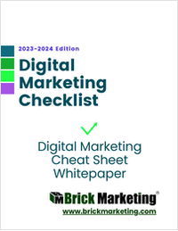 Digital Marketing Cheat Sheet Checklist