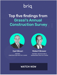 GRASSI's Annual Construction Survey Top 5 Findings [Briq Webinar]