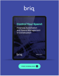 [Ebook] Control Your Spend: Financial Automation and Spend Management in Construction.