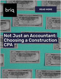 Not Just an Accountant - Importance of Choosing a Construction CPA