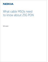 What Cable MSOs need to know about 25G PON
