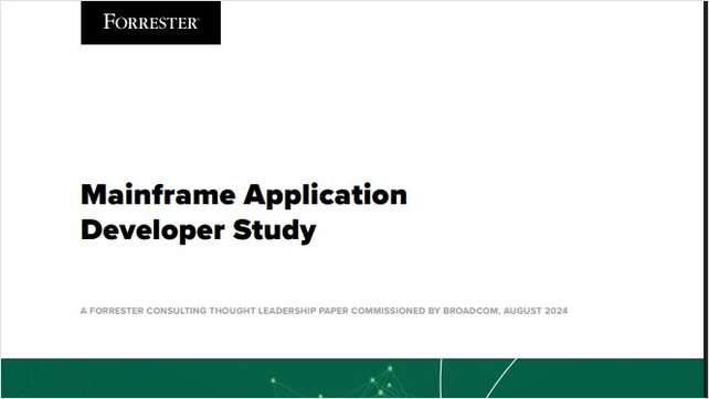 Mainframe Application Developer Study