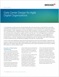 Building Agile Data Centers