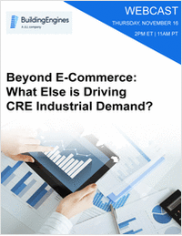 Beyond E-Commerce: What Else is Driving CRE Industrial Demand?