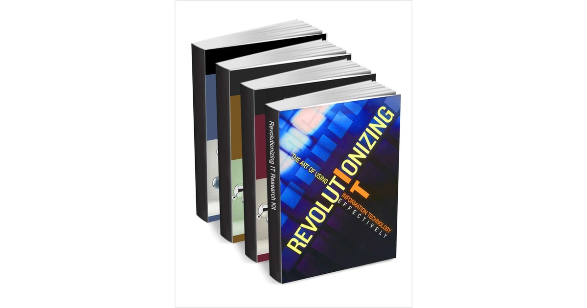 Revolutionizing IT Research Kit - Includes a Free $8.50 Book Summary