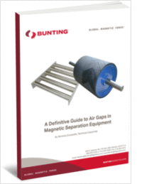 A Definitive Guide to Air Gaps in Magnetic Separation Equipment